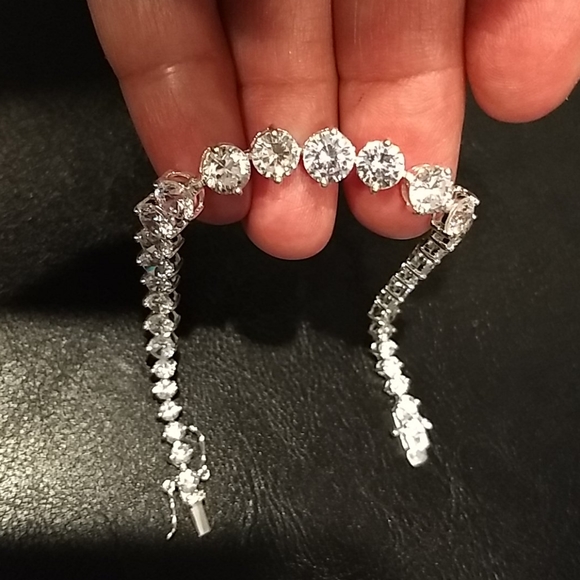 🔥FINALPRICE🔥Sterling.925.RJ.GrazianoCZ.bracelet - Picture 5 of 16